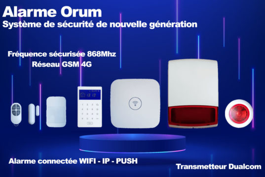Alarme Orum KWS940 : un dispositif connecté pour protéger une maison Alarme de maison Orum connectée