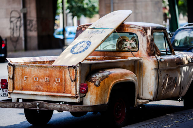 Enlever la rouille d'une carrosserie